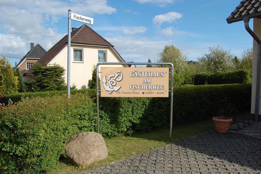 Gaestehaus Am Fischerweg Lauterbach  Eksteriør billede